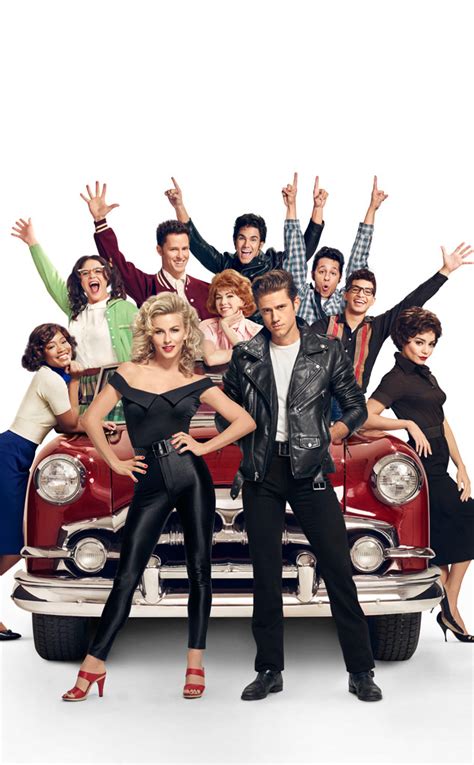 They Go Together Grease Live Releases First Full Cast Photos E News