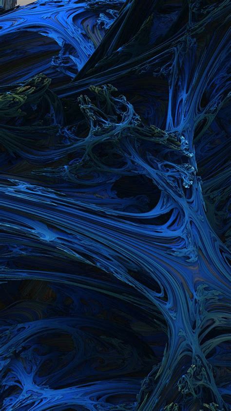 Dark Blue Abstract Dark Blue Abstract 01 Galaxy S5