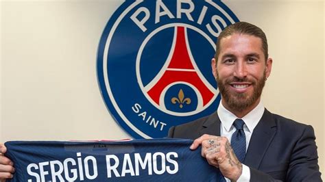 Sergio Ramos Joins Paris Saint Germain On Two Year Deal