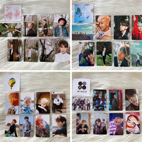 Bts Discography Photocard Sets Hyyh Pt1 Hyyh Pt2 Young Etsy Canada