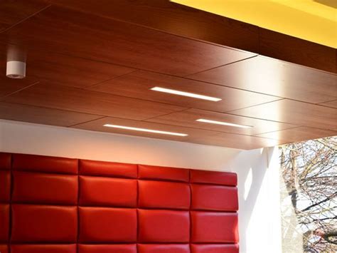 Ceiling tiles come in a wide variety of styles with material options ranging from pressed fibers to metal. Armstrong Wood Ceilings - DesignCurial