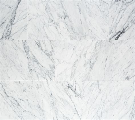 White Carrara Polished Marble Sita Tile Distributors Inc