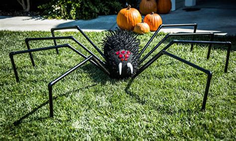 Tanya Memmes Diy Giant Halloween Lawn Spider