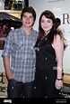 Gregg Sulkin and Jennifer Stone at the 'The Perfect Game' premiere ...
