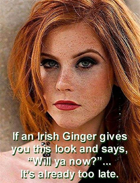 Pin By Cheri Onolan On Craic Sayings Redheads Ginger