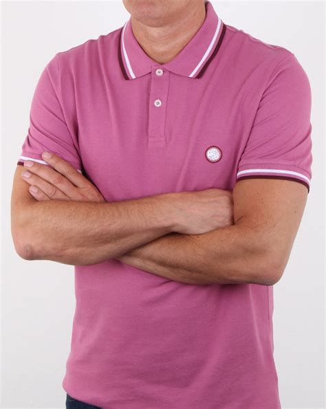 Product titlebutton down t shirts for mens polo shirts for men gi. Pretty Green Bassline Polo Shirt Pink, Mens, Polo, Cotton ...