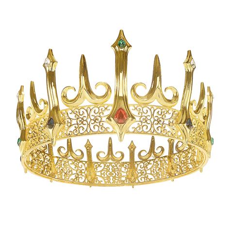 Buy Eseres Gold King Crown For Men Adults Costume Crowns Birthday Cake