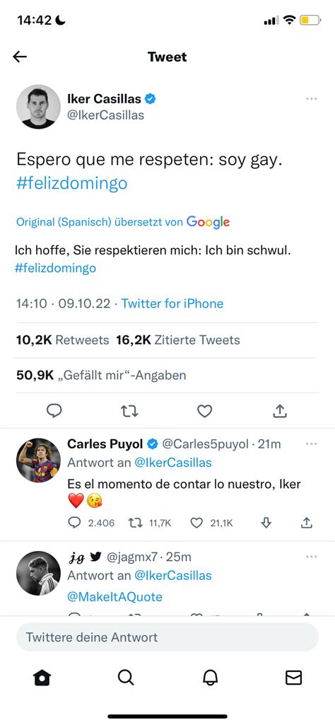 Iker Casillas „ich Bin Schwul“ Tweet Sorgt Für Verwirrung Mopo