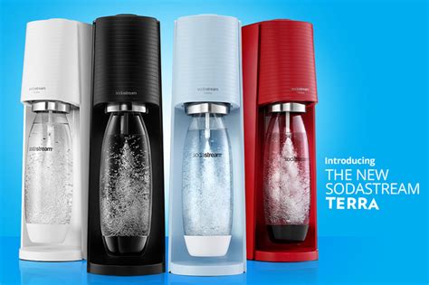 Sodastream Introduces Terra The Next Generation Of Sparkling Water