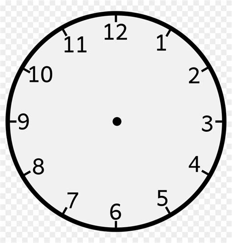 Clipart Clock Without Hands