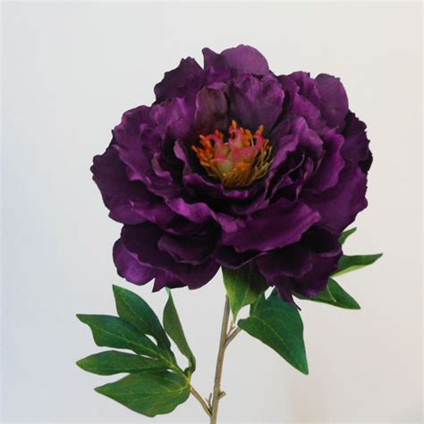 artificial peony purple artificial flowers