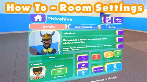 how to give permission in rec room bestroom one