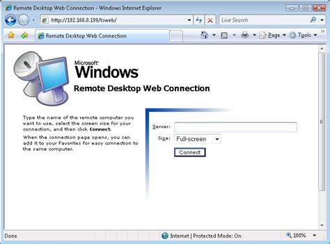 Windows Remote Desktop Connecting Via Client And Browser Practically