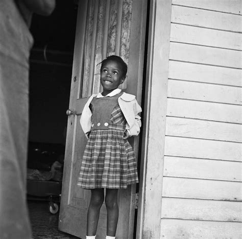 Ruby Bridges The First African American To Attend A White Elementary School In The Deep South