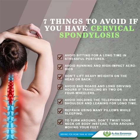 These Are The 7 Things To Avoid If You Have Cervical Spondylosis