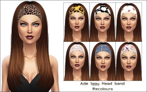 Ade Iggy Headband Recolors At Nylsims Via Sims 4 Updates Check More At