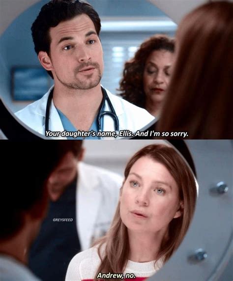 The Fact That Andrew Would Do This For Mer Says A Lot About His Character Greys Anatomy