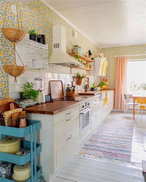 10 Beautiful Bohemian Kitchen Interior Designs With Good Arrangements