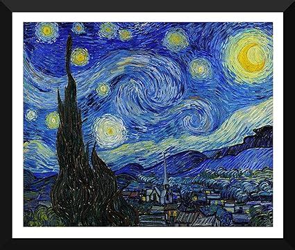 Tallenge Starry Night By Vincent Van Gogh Most Famous Paintings In The