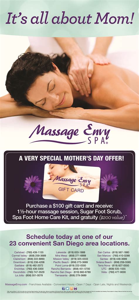 This Mothers Day Pamper Mom For 100 Shell Receive A 1 12 Hr Massage A Sugar Foot Scrub