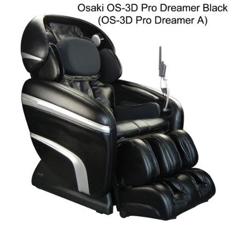 Osaki Os 3d Pro Dreamer A Deluxe 3d Massage Chair With 2 Stage Zero Gravity And S Track Black 10