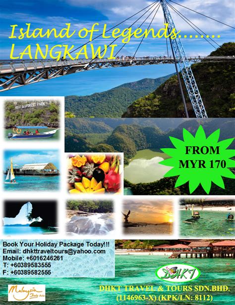 Untuk panduan pembaca yang ingin bercuti ke pulau langkawi, mungkin sedikit info di bawah dapat membantu percutian anda. Pakej Percutian Murah Langkawi