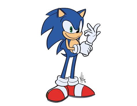 How To Draw Sonic Drawing For Kids