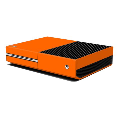 Xbox One Orange Matt Skin Wrap Decal