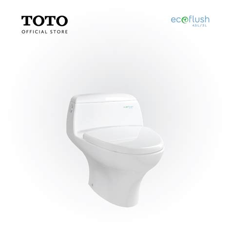 Jual Toto One Piece Toilet 453 L Dual Flush S Trap Kloset Duduk