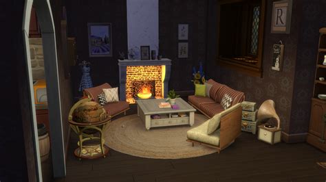 90 Of My House Building Is Just Me Trying To Make A Cozy Living Room ☺