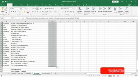Como Crear Un Sistema Contable En Excel Partetodo En Contabilidad