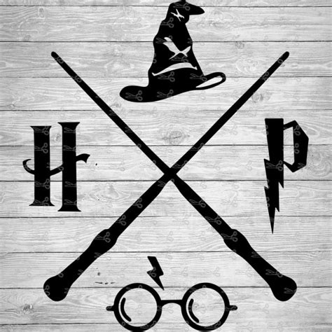 Harry Potter Logo SVG,EPS & PNG Files | Digital Download files for