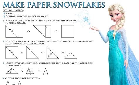 Paper Snowflakes Free Disneys Frozen Printables