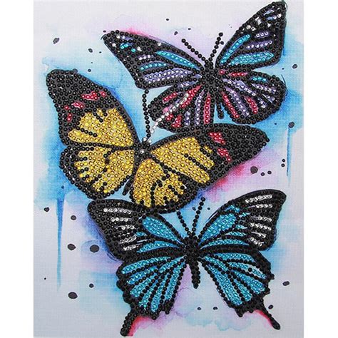 Diamond Painting Crystal Rhinestone Butterfly