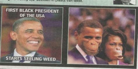 belgian newspaper accused of racism for picture of obama and michelle as apes huffpost