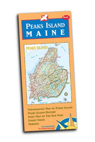 Peaks Island Maine Map Adventures