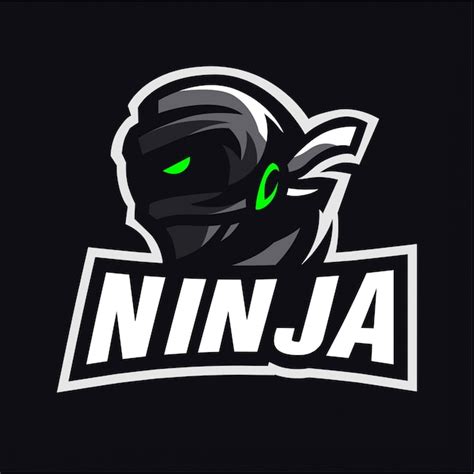 Gaming Ninja Mascot Logo Free Template Ppt Premium Download 2020