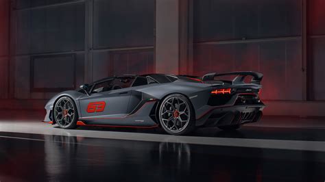 Fond Décran Lamborghini Aventador Svj Voiture Véhicule Supercars