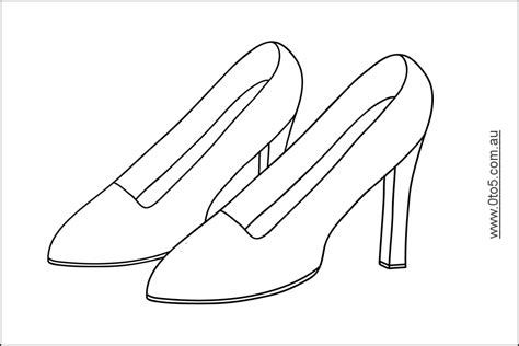 Shoe Printable Template