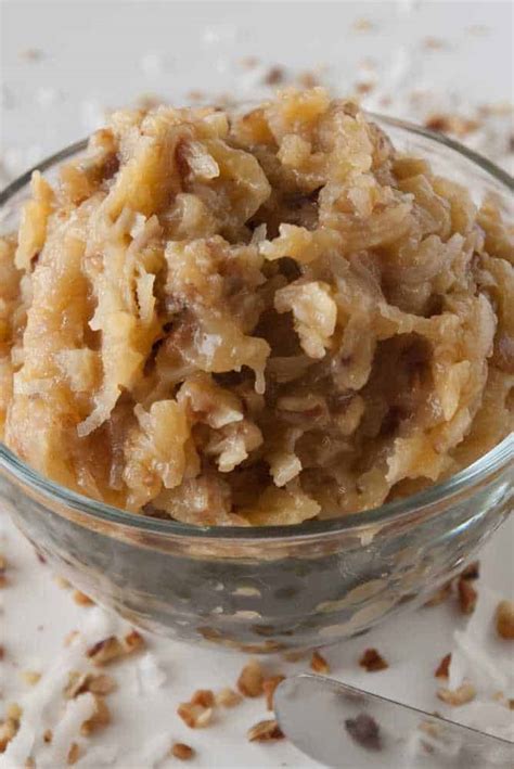 Cook, stirring constantly, until thick and bubbling, about 3 minutes. Coconut Pecan Frosting - Mindee's Cooking Obsession