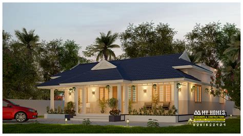 Kerala Style 4 Bedroom House Plans Single Floor Viewfloor Co