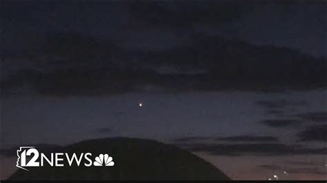 Strange Lights Seen In Night Sky Over Phoenix On July 4 Youtube