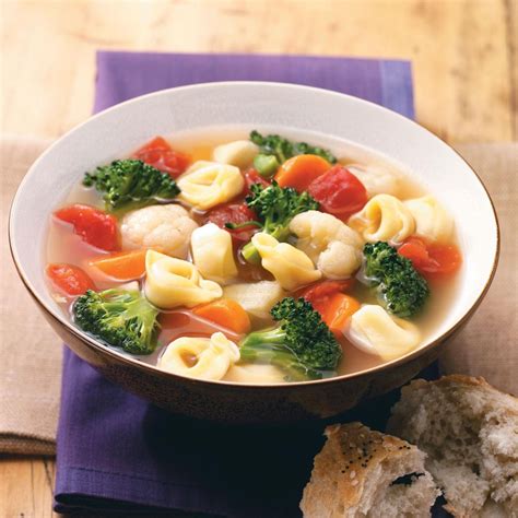 Veggie Tortellini Soup Recipe How To Make It