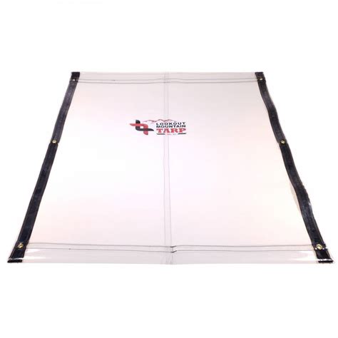 Custom Clear Window Tarp With Pockets For Porch Patio Deck 30 Gauge