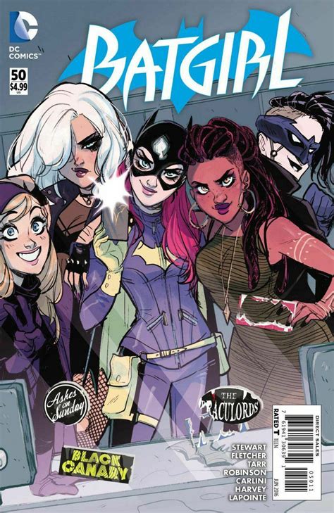 Batgirl 50 New 52 Black Canary Babs Tarr Flames Of The Phoenix Comics
