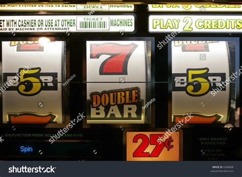 Spinning Wheels Of A Slot Machine In Las Vegas Stock Photo 2268606