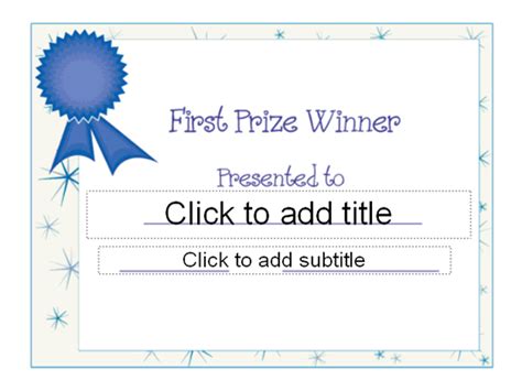 Templates Certificates First Prize Award Certificate Other Certificates