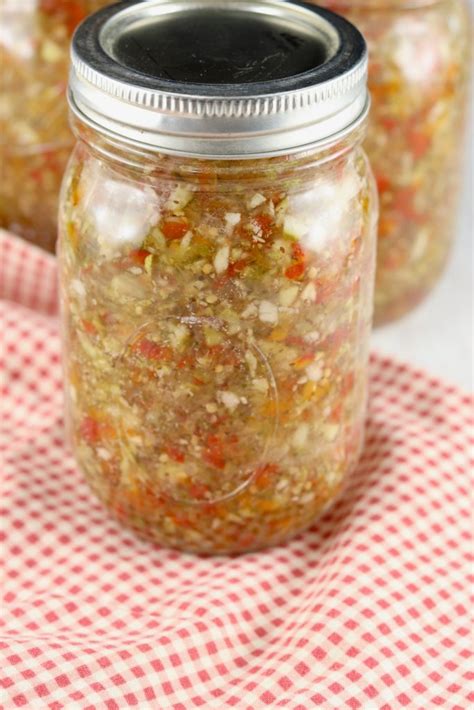 Sweet Pickle Relish Easy Canning Recipe Miss In The Kitchen