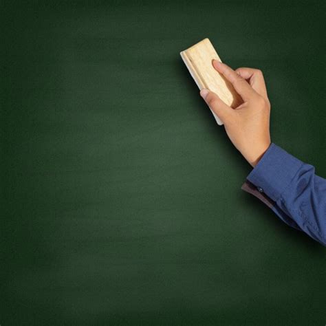 Erasing Chalk Board Stock Photos Royalty Free Erasing Chalk Board