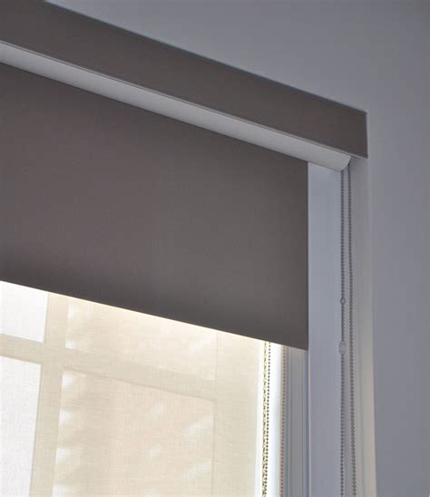 Motorized Blackout Roller Shades With Side Channels Houses For Rent